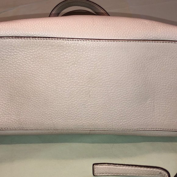 Kate Spade Soft Pink Leather Handbag With Removable Adjustable Crossbody Strap - Picture 7 of 10